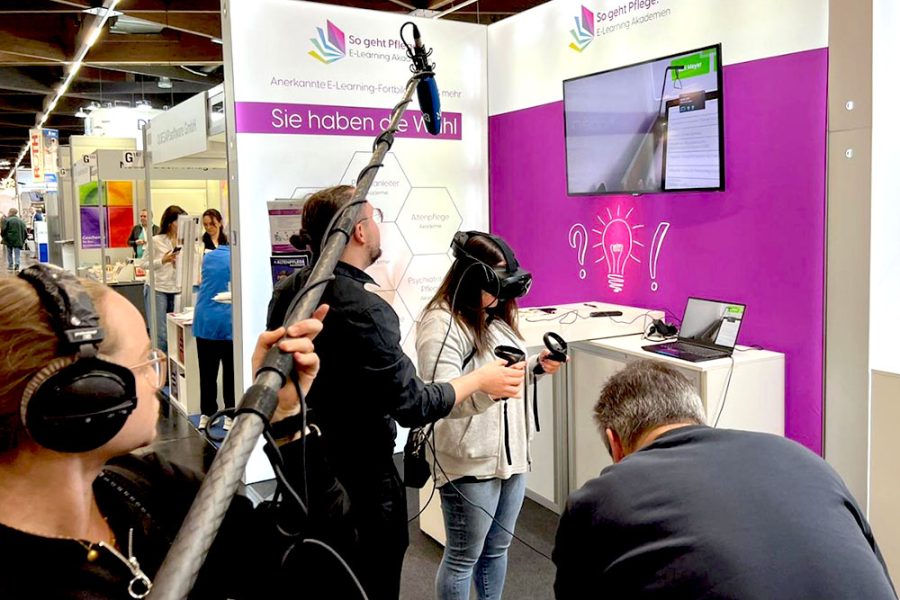 VR4care unterwegs auf der Pflegemesse in Nürnberg